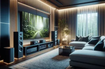 Heimkino Soundsysem im Wohnzimmer